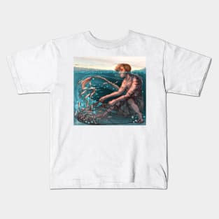 Felix Quitely Fishing Kids T-Shirt